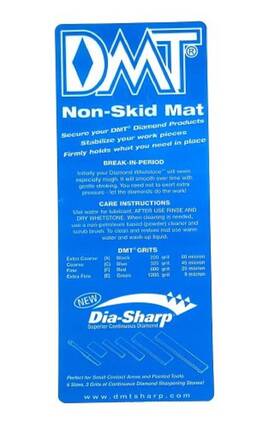 Sr009 Dmt Diamond Machining Technology 017042011987 Non-skid Mat 10-inch X 4-inch Dmt/blue