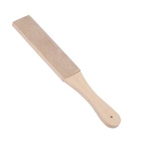 Driak 767775334050 Wide Wooden Leather Sharpening Wood Handle Strop Tool Double Sided For Leathe