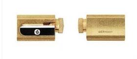 Dx-4322 Dux Legendary Adjustable Pencil Sharpener - Brass In A Genuine Black Gold
