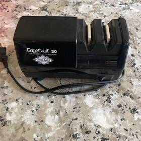 Edgecraft 087877303014 Electric Diamond Hone Sharpener Model 30 Black Tested Guide Gear
