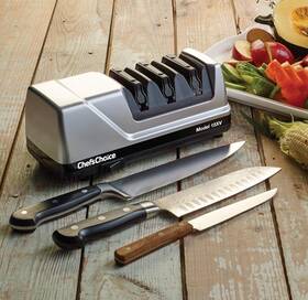 Edgecraft 711181100174 Chef Schoice 15 Trizor Xv Edgeselect Professional Electric Knife Sharpener