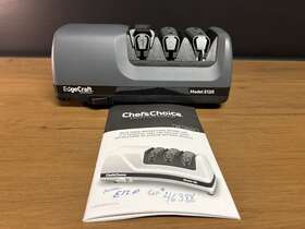 She120gy11 Edgecraft E120 Electric Knife Sharpeners For 20-degree Straight And Serrated