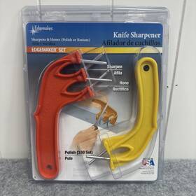 Edgemaker 032519003203 Set - Knife Sharpener Tool 330 Sharpen Polish Restore New