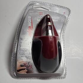 50219 Edgeware Edge Grip Knife Sharpener Nip Brand New Lightweight Compact Red