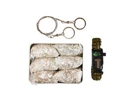 2022001018 Egreen 6-in-1 Emergency Fire Starter Kit Magnesium Shavings Para... Fas