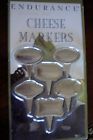 Endurance Cheese Markers Brand Stainless Steel Set 6 New In Package Nip 053796102984