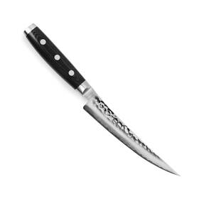 Enso 811111032916 Curved Boning Knife - Made In Japan Hd Series Vg10 Hammered Damascus