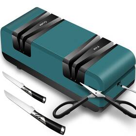 Enutogo 653945994523 Knife Sharpener Electric With 2-stages Sharpening And Polish Inch