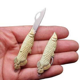Epichao 723509600310 Stainless Steel Portable Edc Mini Folding Pocket Knife Small Keychain T