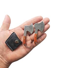 Epichao 760518580479 2pcs Stainless Steel Portable Mini Hatchet Knife Tiny Pocket Small Knif