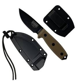 Esee-3p-b-cb Esee Knives 3p Fixed Blade Knife With Molded Polymer Sheath