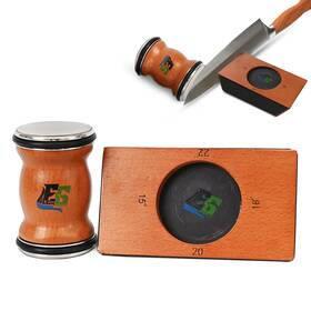 Evergrove 198715814392 Kitchen Rolling Knife Sharpener Kit - Roller With Diamond Sharpening Disks W