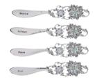 Ex29941 Ganz Dining Christmas Snowflake Spreader Set 661371409122