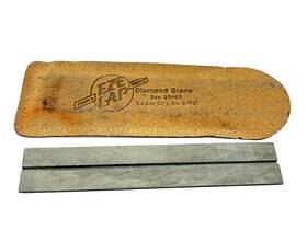 Eze-lap 081819007619 Diamond Fine Grit Knife Sharpener With Leather Pouch
