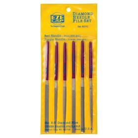 607c Eze-lap 081819060720 Coarse Grit Diamond Needle File Set