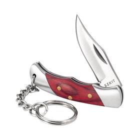 Ezkit 616361819979 Small Pocket Knife Edc D2 Stainless Steel And Wood Handle Sma