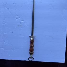F.dick 285241138029 Vintage 10in Butchers Sharpening Steel Made In Germany