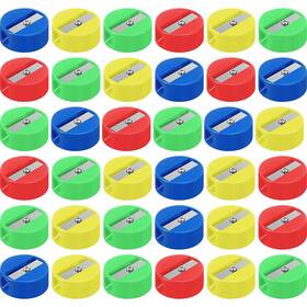 Ga-fainne-125 Fainne 200 Pcs Pencil Sharpeners Bulk Mini Manual Blue