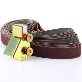 Dc-feekoon-0666 Feekoon Knife Sharpening Guide With Assorted 12 Pack Of 1x30 Sanding Belts