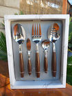 Fiesta Chocolate 5-pc Hostess Serving Set Stainless Retired New 719978948220