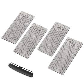 Fifchall 759661766625 4 Pieces Diamond Sharpening Stone Honing Lapping
