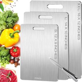 Fijemya 768904289029 Katuchef Titanium Cutting Board For Kitchen Pure Katu Chef