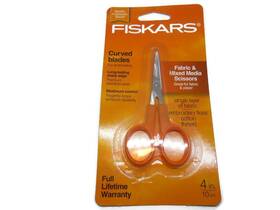 9808 Fiskars 4 Inch Curved Blade Scissors