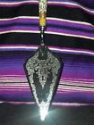 Floraine Lewis Sheffield England Yellow Cake Server