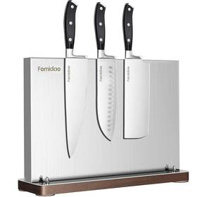 Dbdd3 Fomidao 4psc Knife Block Set With Magnetic Holder Ultra-sharp Japanese K