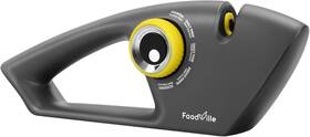 Foodville 612590711114 5 In 1 Knife Sharpener With Stages Including Tungsten Diamond Ceramic For Sc
