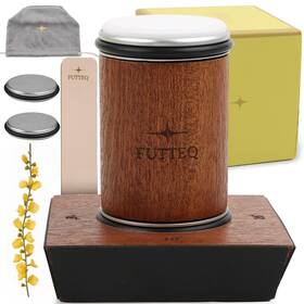 Futteq 743407312214 Manual Knife Sharpener With Leather Strop For Kitchen Knives Sharpening - Bes