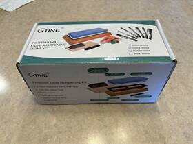 X002mn6p0d G-ting Knife Sharpening Stone Kit Used