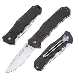 440c Ganzo G616 Folding Pocket Knife 3.11 Inch Razor Sharp Steel Blade Abs-plast 440c Ganzo G616 Folding Pocket Knife 3.11 Inch Razor Sharp Steel Blade Abs-plast