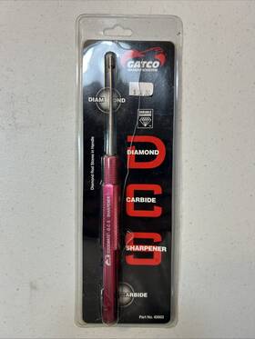 40003 Gatco Diamond Carbide Sharpener For Straight And Serrated Blades