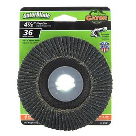 Gator Finishing 082354097134 9713 36 Grit Aluminum Oxide Grinding And Sharpening 1 Pack 4.5 Inch