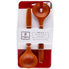 Gib12090 Gibson Home Wood Salad Server Made Natural
