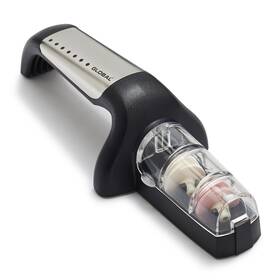Global 943691891062 2-stage Handheld Knife Sharpener G-91/bw Stainless Steel