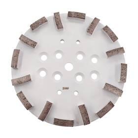 25grit Globaldragon Gdgh25 10inch Pro Concrete Diamond Grinding Head Disc Plate Curved Rectangle