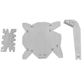 Gloglow7skfntqhev Gloglow 798382884652 3pcs/set Drill Bit Angle Gauges Stainless Steel Sharpener Tools S/s Ang