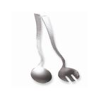 Gm1871 Stainless Steel Salad Spoon And Fork Set 015227726022