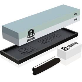 Goodjob 717717518918 Knife Sharpening Stone Kit - Premium Japanese Whetstone Sharpener