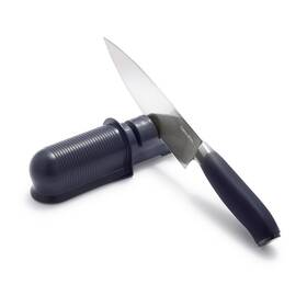 Greenpan 885837033557 Titanium Dual-stage Pull Through Sharpener Serrated And Straight Blades Rib