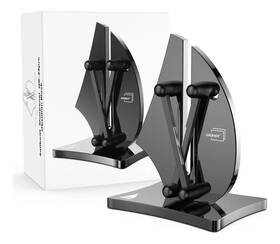 Qr-23pro Grihot Sailboat Knife Sharpener Self-adjusting Stainless Obsidian Black