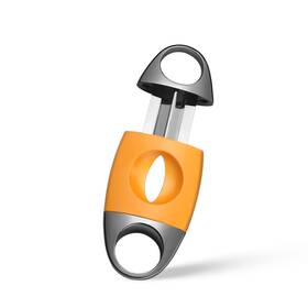 Guevara 750439698537 V-cut Cigar Cutter Sharp Blade Stainless Steel Guillotine Scissors For