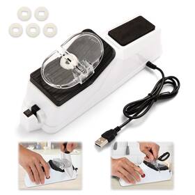Gusneck 768447507611 Knife Sharpener Professional Tool For Home Usb Double Sided