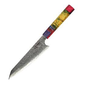 9410016117 Hajegato Damascus Chef Knife Petty Unique One Of Kind Handle Professional 6 Inch Japan
