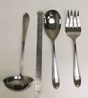 Hampton Silversmiths Serving Set Stainless Steel Ladle Fork Spoon Clark