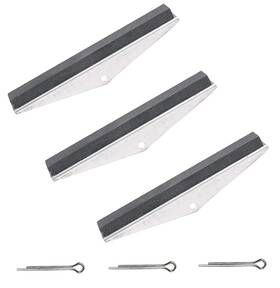 L101002 Hangzhou Lvjing Import And Export Co. Ltd Cylinder Hone Stone Set 3-piece 4 Inch Long Replacement Stones 220 Grit