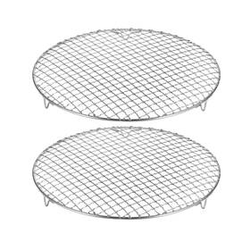 Hta240306hh000262 Harfington 2pcs Round Cooking Rack 12-inch 201 Stainless Steel Cros... Fast Ship