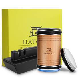 Hatorii 070002729303 Rolling Knife Sharpener Tool - Sharpening Kit With And